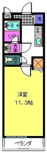 フジパレス忠岡A棟【2階】の間取り