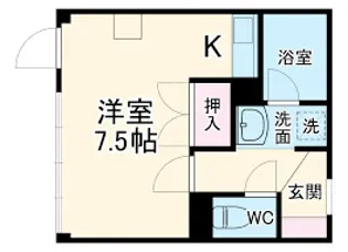 リバージュ【2階】の間取り