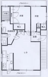 パインヒル【2階】の間取り