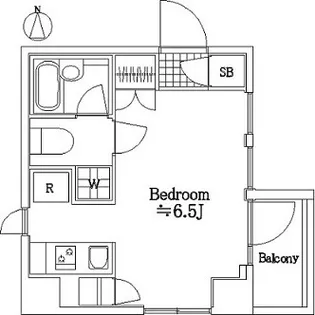 クレイシア錦糸町【8階】の間取り