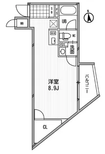 アーデン芝公園【9階】の間取り