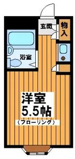 パークヒルズ桜上水【2階】の間取り