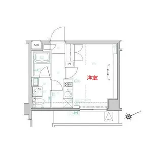 東京都大田区大森北5【マンション】の間取り