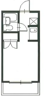 コットンローズ綱島【1階】の間取り