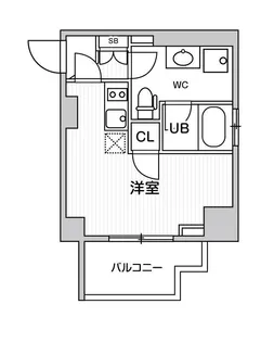 東京都品川区南大井3【マンション】の間取り