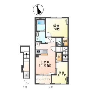 Rielis~リエリス~【2階】の間取り