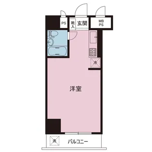 ダイアパレス根岸【8階】の間取り