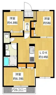 ブランメゾンA【2階】の間取り