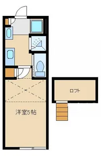 K - bonheur【2階】の間取り