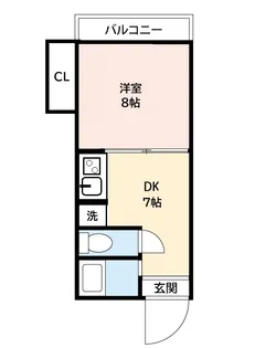 日照館【2階】の間取り