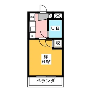 ワンズ・ワン【2階】の間取り