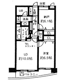 シルフィード南平台B【3階】の間取り