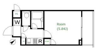 パレ・ホームズ東雪ヶ谷【2階】の間取り