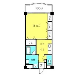 ピュアライフ【2階】の間取り