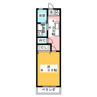 LIEBEII【1階】の間取り