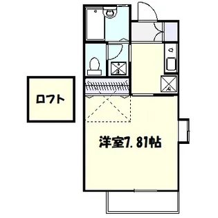 神奈川県川崎市麻生区岡上【アパート】の間取り