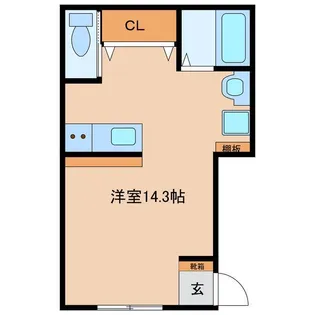 サンメゾン岡本I・II【2階】の間取り