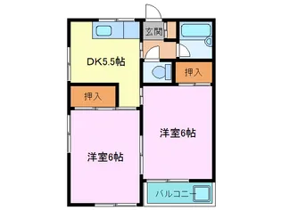 ソラーナ伊豆長岡【2階】の間取り