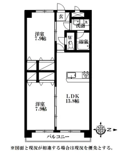 リゾートM・シュルプリーズ【3階】の間取り