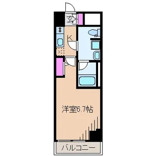 ARCOBALENO MUSASHIKOSUGI【4階】の間取り
