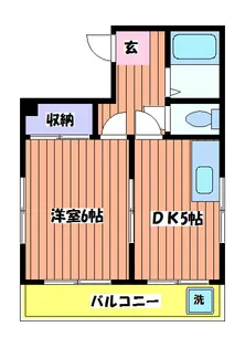 マリアンビル【2階】の間取り