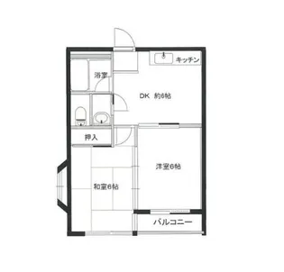 サンベール【2階】の間取り