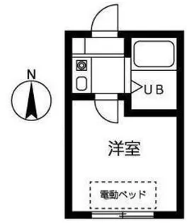 第16紀州ハイツ【1階】の間取り