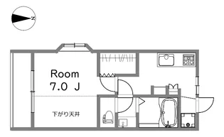 Tact【2階】の間取り