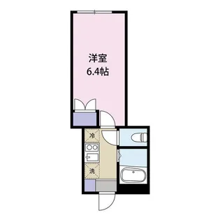 parco vista 与野【3階】の間取り