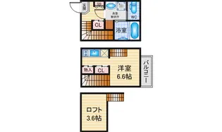 ハーモニーテラス今池南の間取り