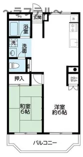 リナス所沢【1階】の間取り