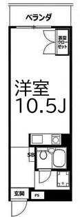 天王町ハイタウン【2階】の間取り