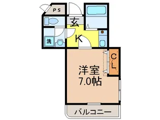 カルム香川IIの間取り