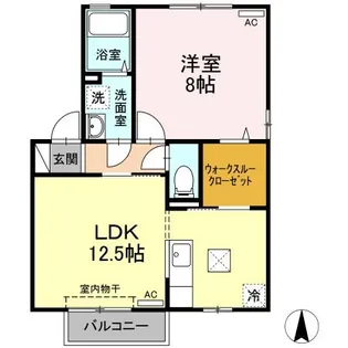 Stream Village C【2階】の間取り