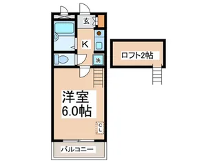 クラベ-ルいずみ【2階】の間取り