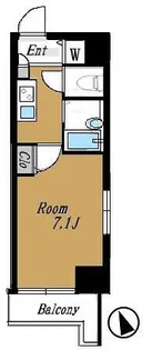 ガラ・ステージ大崎【2階】の間取り