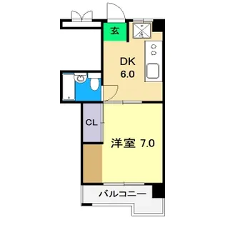 レジデンス・ノナミ【4階】の間取り