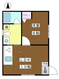マルタメゾン【2階】の間取り