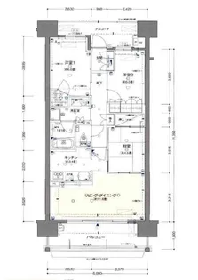 ザ・パークハウス舟入南【14階】の間取り
