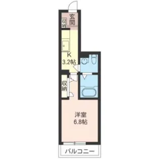 フレグランスSII【1階】の間取り