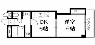 もくせいひろば【5階】の間取り