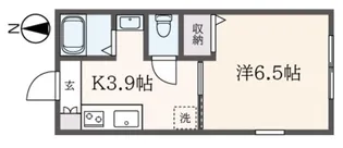 アングロワール【2階】の間取り