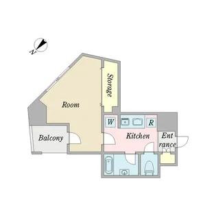 ALPINE茅場町【3階】の間取り
