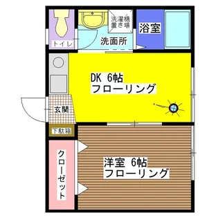 エステート ネオ【1階】の間取り