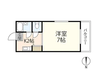 第3山田ビル【1階】の間取り