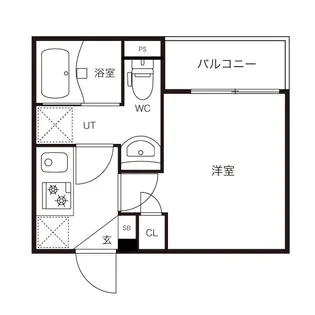 インベスト蒲田50【2階】の間取り