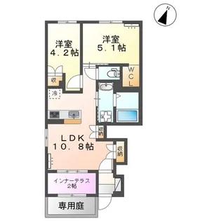 Fidelity【1階】の間取り