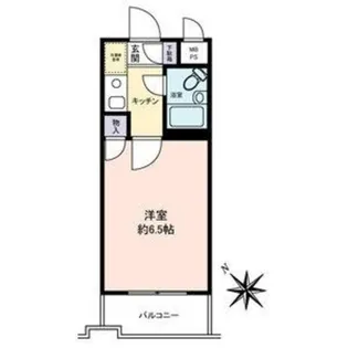 ワコーレリバーサイド多摩川II【3階】の間取り