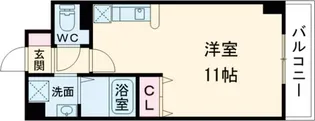 アリオーラ中百舌鳥【5階】の間取り