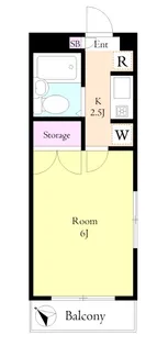 ヴァン・エクレール成増【1階】の間取り